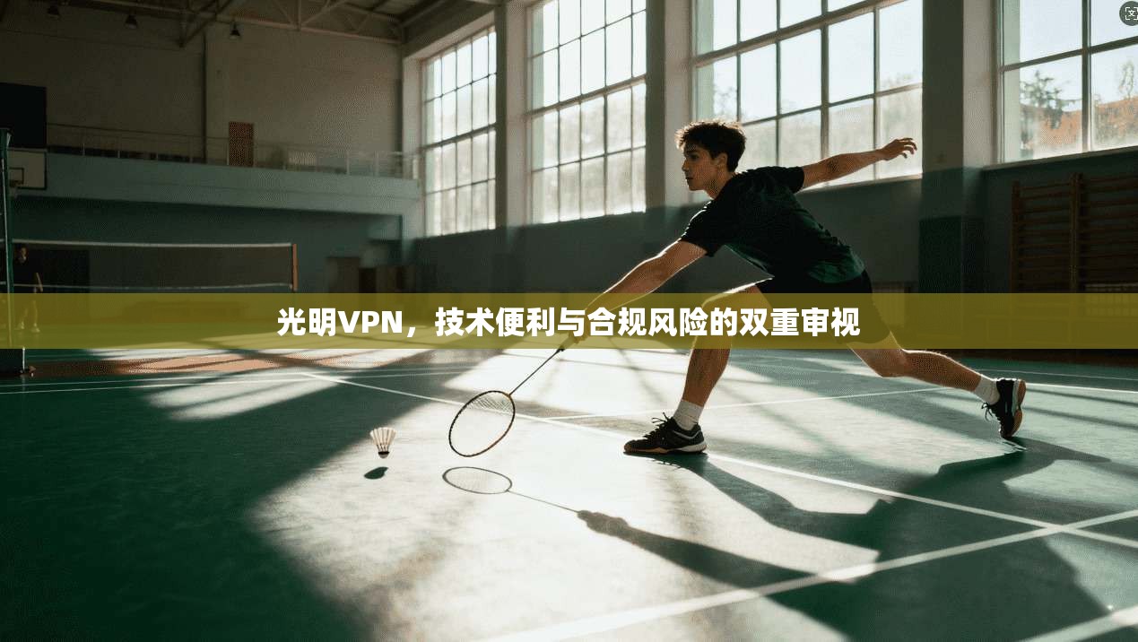 光明VPN，技术便利与合规风险的双重审视