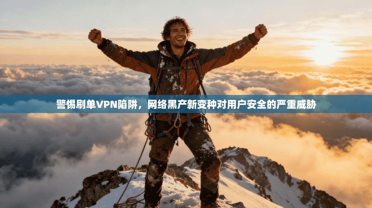 警惕刷单VPN陷阱，网络黑产新变种对用户安全的严重威胁