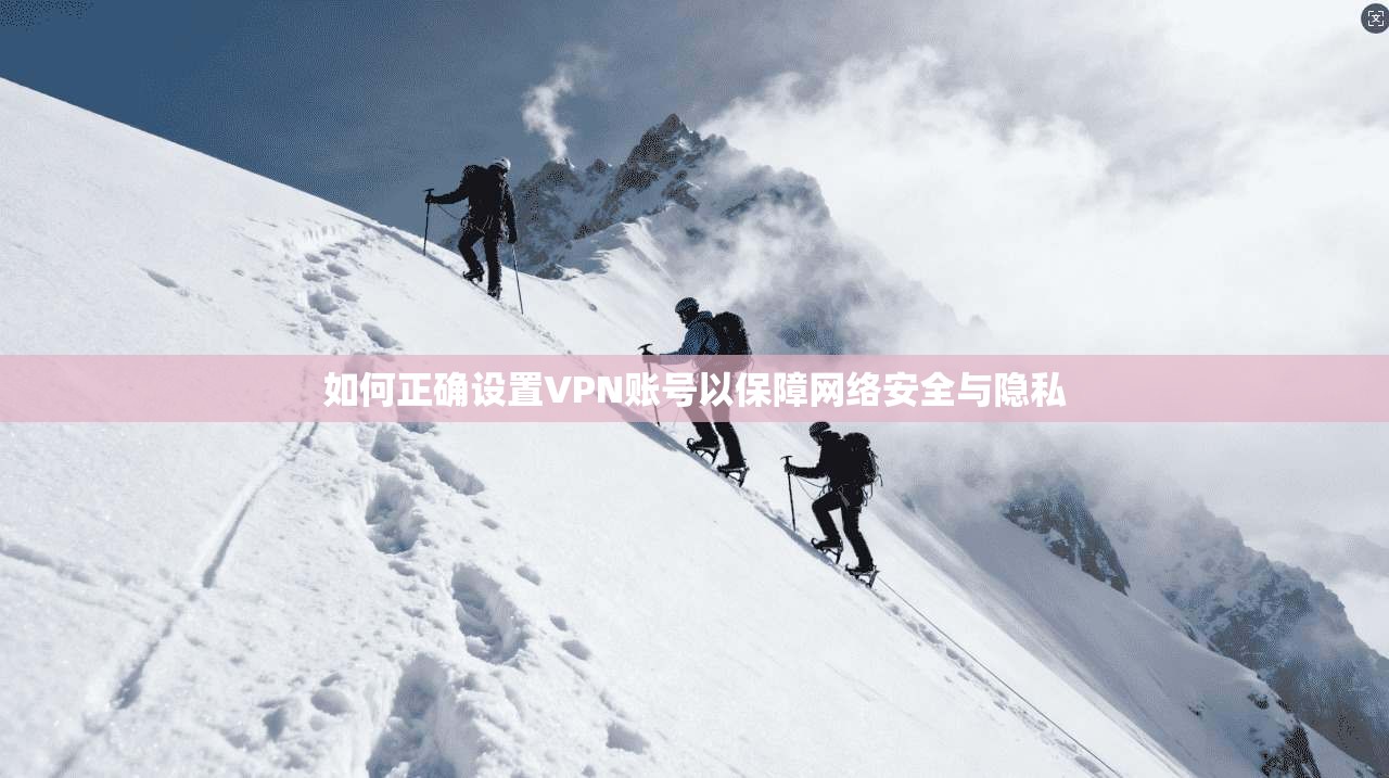 如何正确设置VPN账号以保障网络安全与隐私