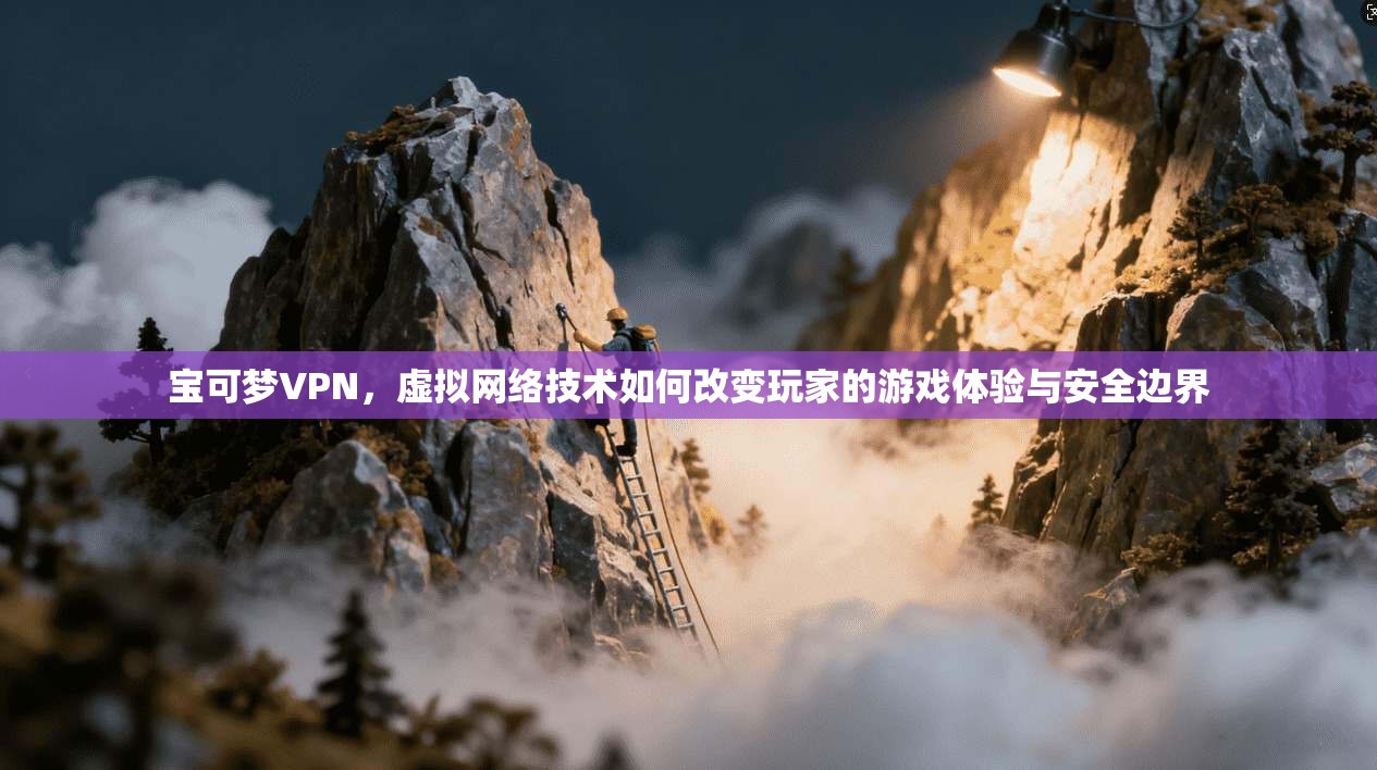 宝可梦VPN，虚拟网络技术如何改变玩家的游戏体验与安全边界