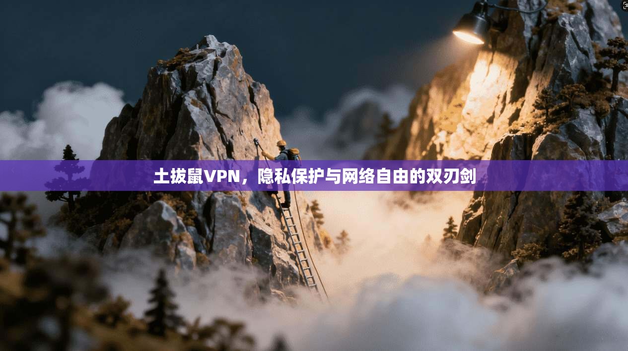 土拔鼠VPN，隐私保护与网络自由的双刃剑