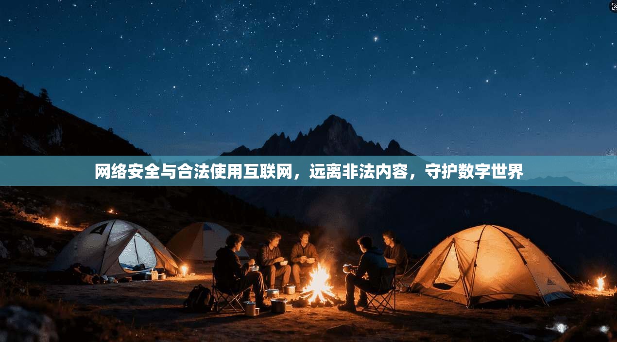 网络安全与合法使用互联网，远离非法内容，守护数字世界