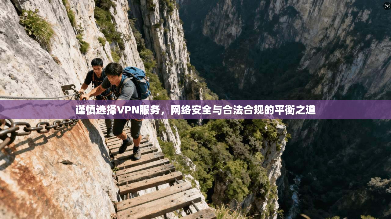 谨慎选择VPN服务,网络安全与合法合规的平衡之道