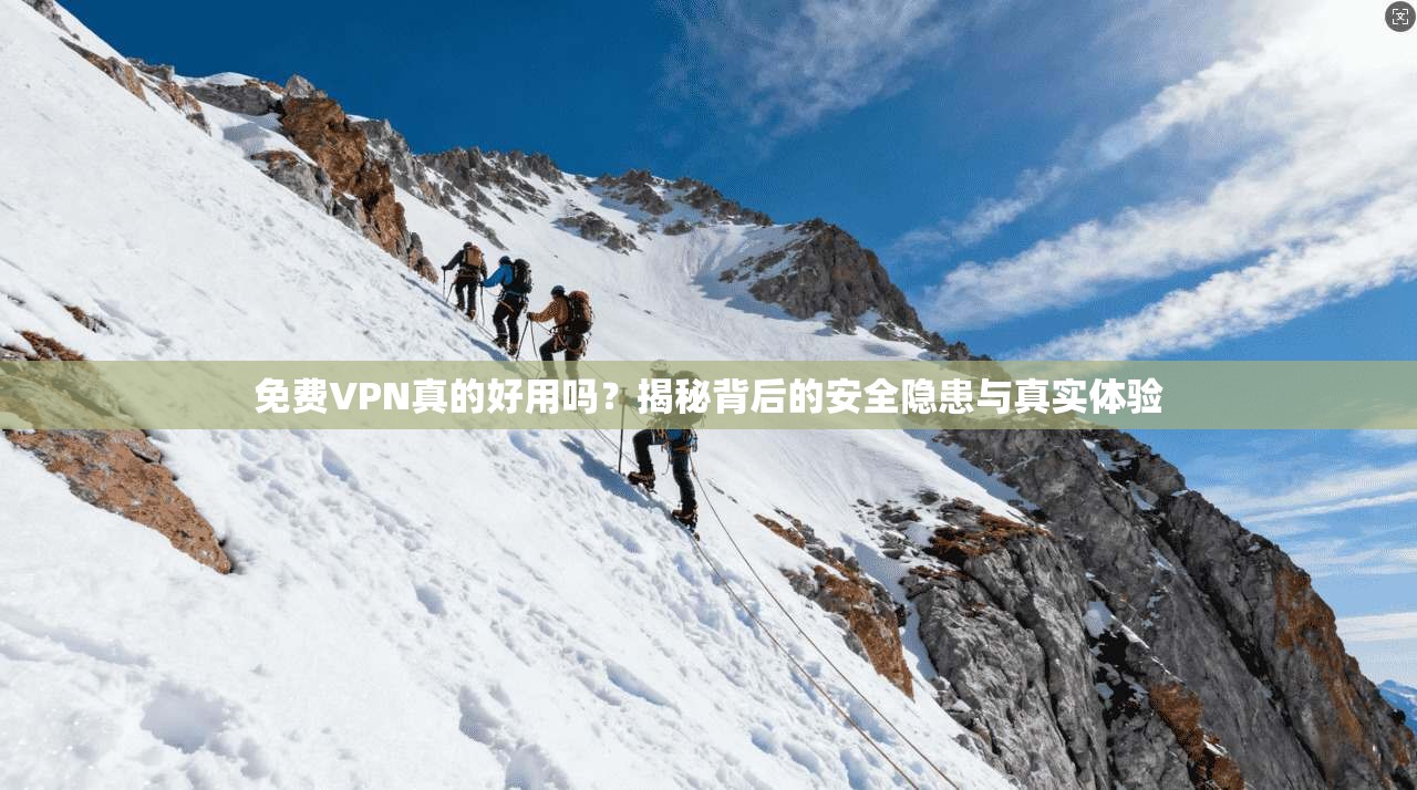 免费VPN真的好用吗？揭秘背后的安全隐患与真实体验
