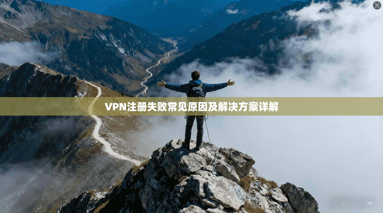 VPN注册失败常见原因及解决方案详解