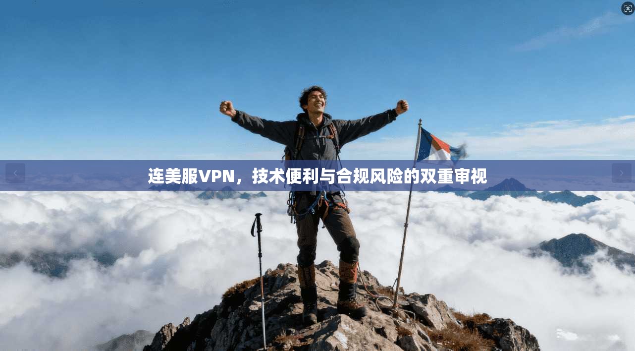 连美服VPN,技术便利与合规风险的双重审视
