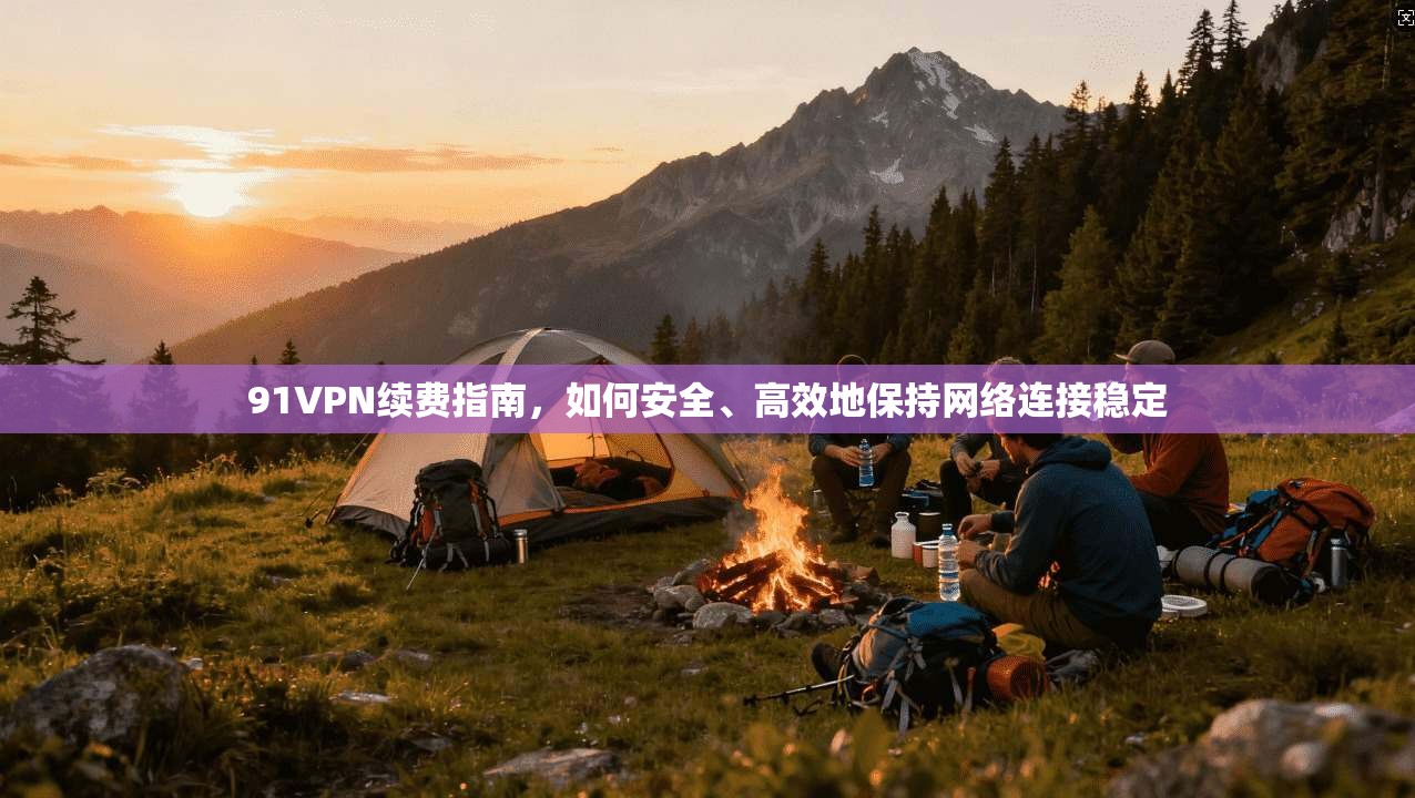 91VPN续费指南，如何安全、高效地保持网络连接稳定