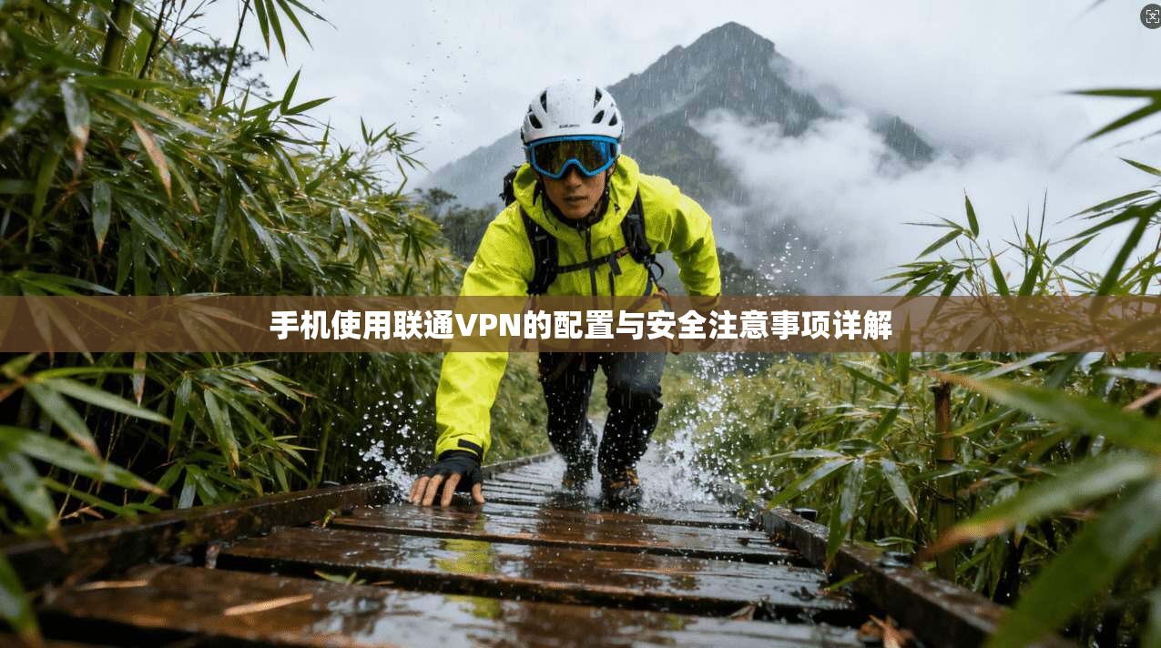 手机使用联通VPN的配置与安全注意事项详解