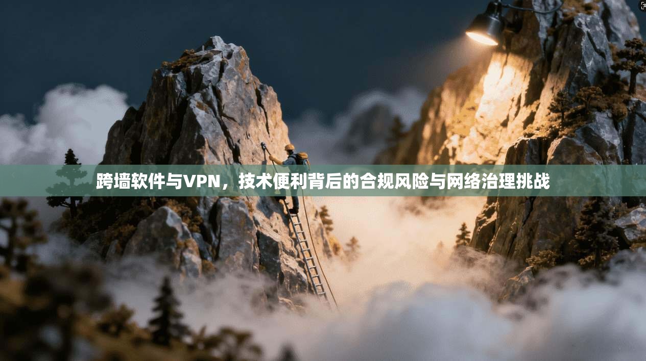 跨墙软件与VPN，技术便利背后的合规风险与网络治理挑战