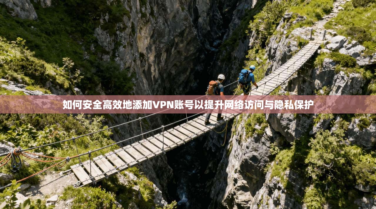 如何安全高效地添加VPN账号以提升网络访问与隐私保护
