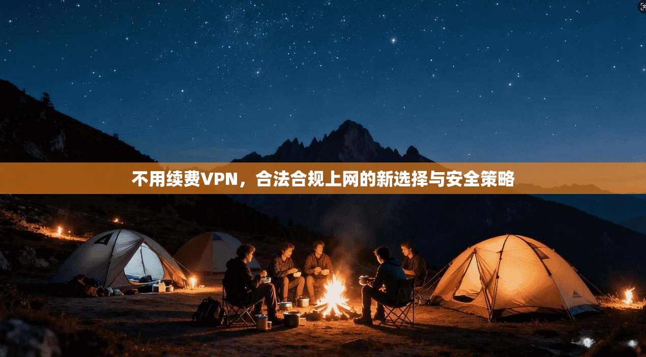不用续费VPN，合法合规上网的新选择与安全策略
