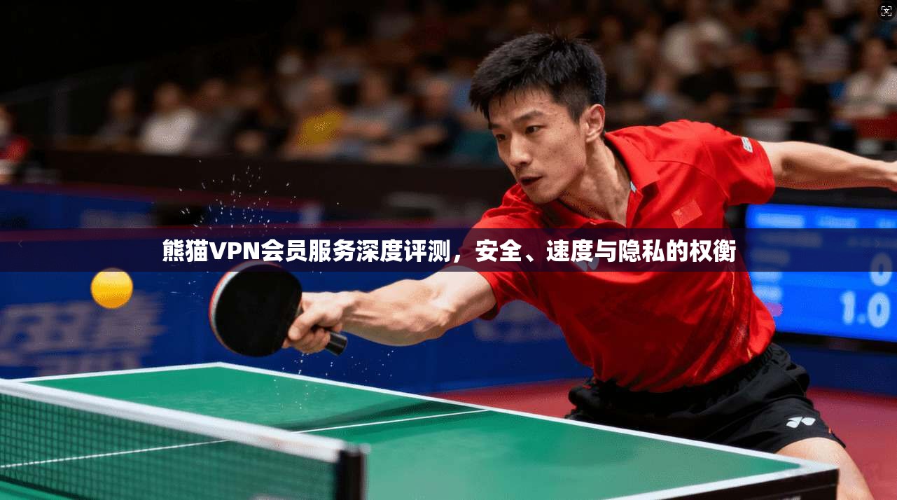 熊猫VPN会员服务深度评测，安全、速度与隐私的权衡