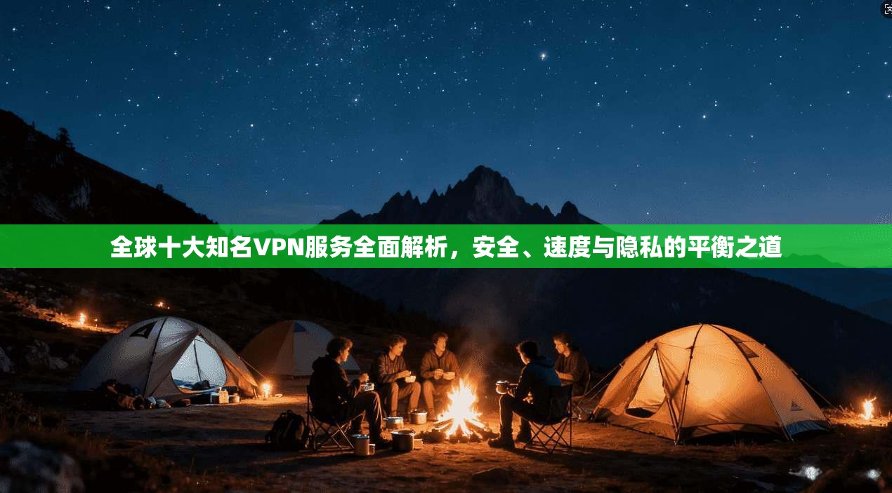 全球十大知名VPN服务全面解析，安全、速度与隐私的平衡之道
