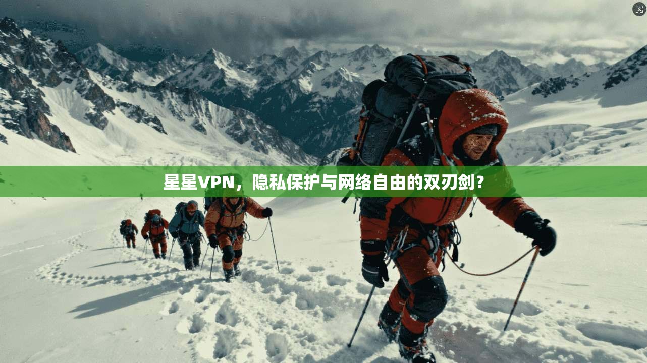 星星VPN，隐私保护与网络自由的双刃剑？