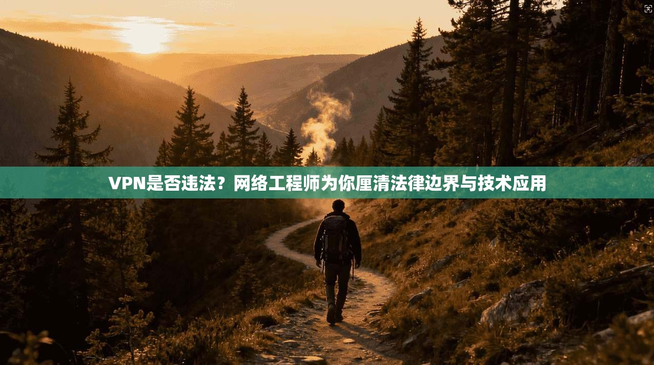 VPN是否违法？网络工程师为你厘清法律边界与技术应用