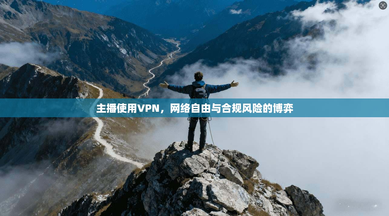 主播使用VPN,网络自由与合规风险的博弈 主播使用VPN,网络自由与合规风险的博弈