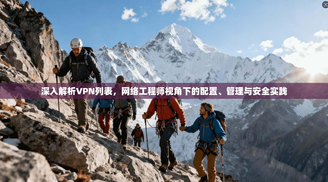 深入解析VPN列表，网络工程师视角下的配置、管理与安全实践