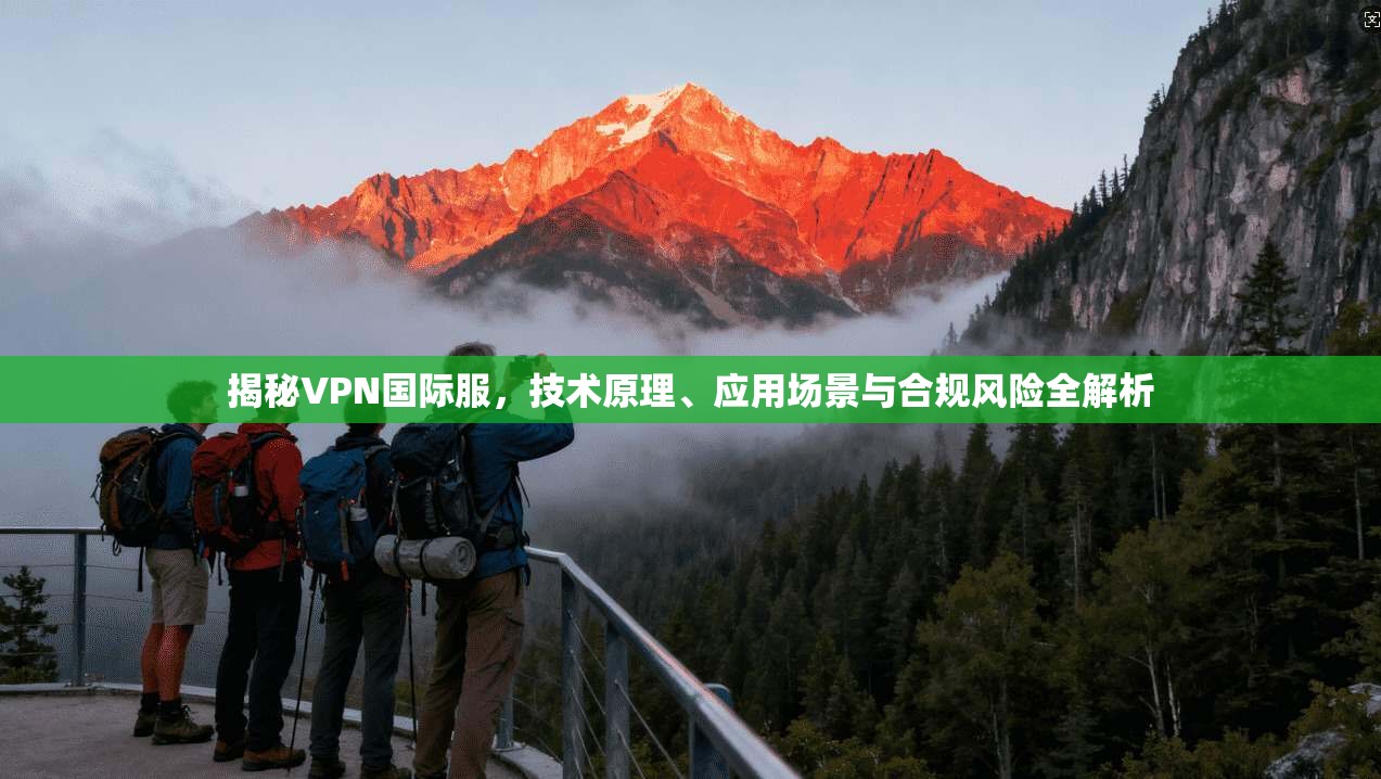 揭秘VPN国际服，技术原理、应用场景与合规风险全解析