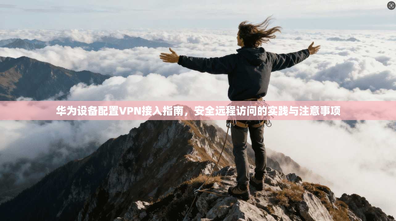 华为设备配置VPN接入指南，安全远程访问的实践与注意事项