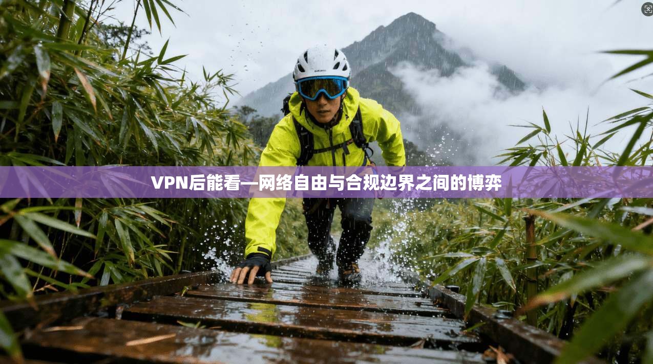 VPN后能看—网络自由与合规边界之间的博弈