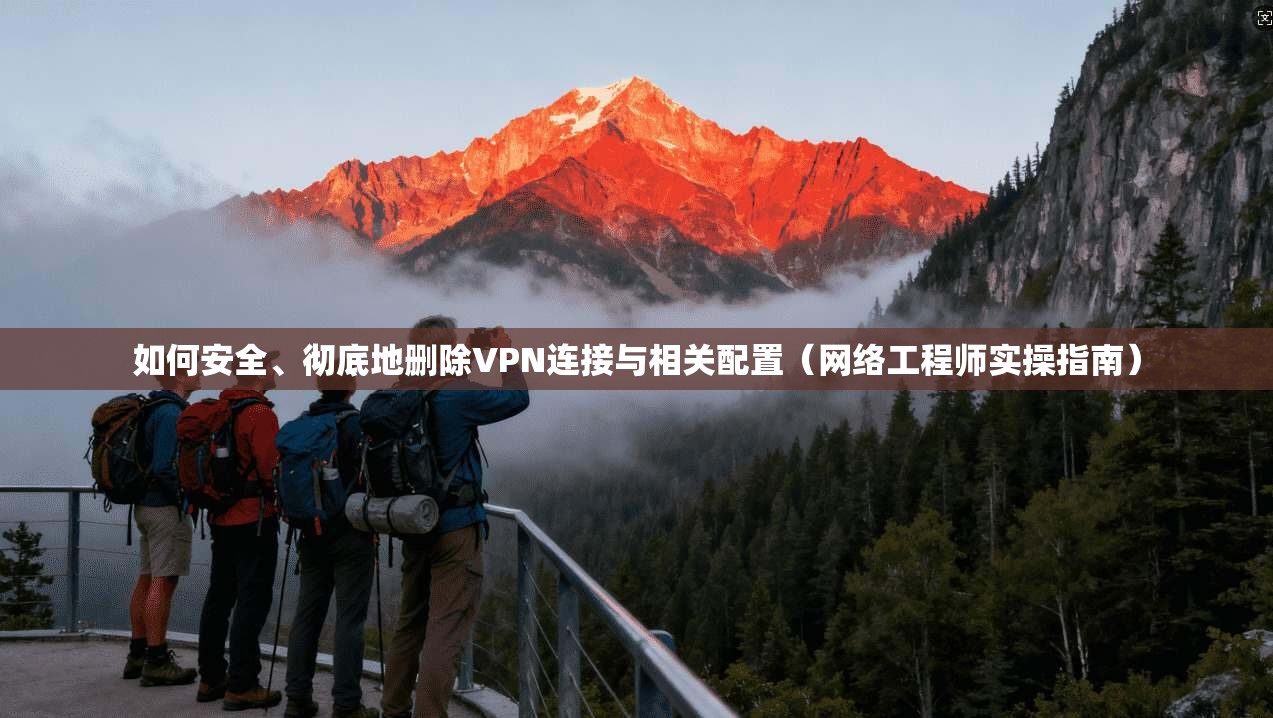 如何安全、彻底地删除VPN连接与相关配置（网络工程师实操指南）