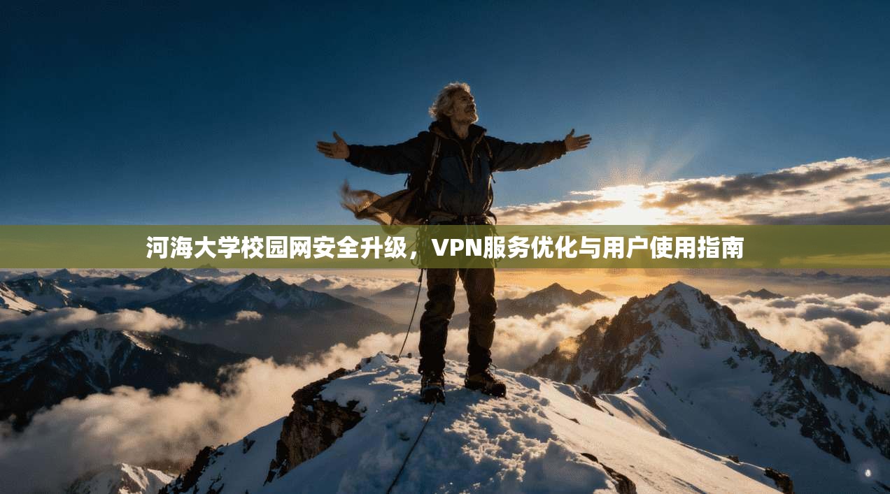 河海大学校园网安全升级，VPN服务优化与用户使用指南