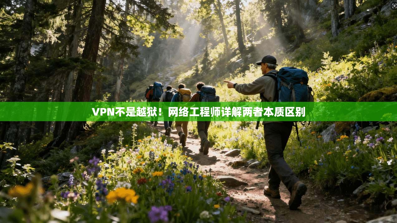 VPN不是越狱！网络工程师详解两者本质区别