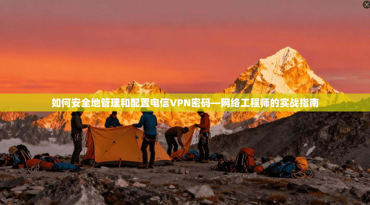 如何安全地管理和配置电信VPN密码—网络工程师的实战指南