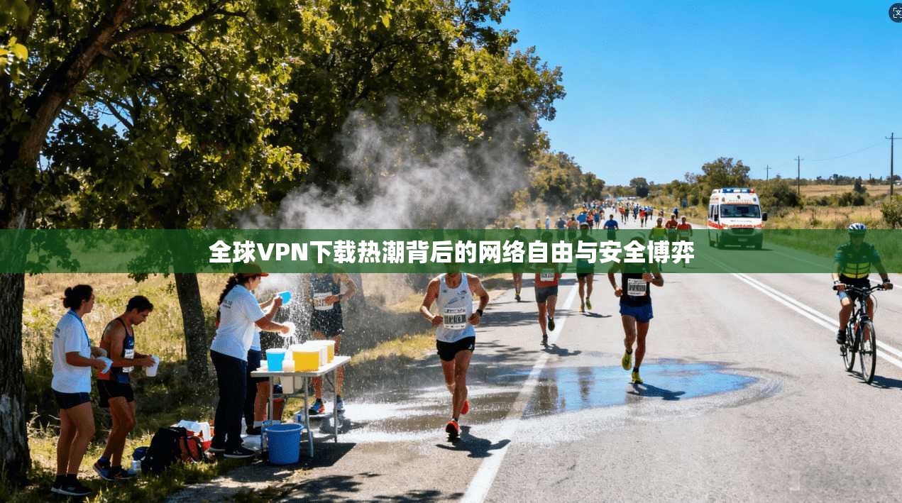 全球VPN下载热潮背后的网络自由与安全博弈