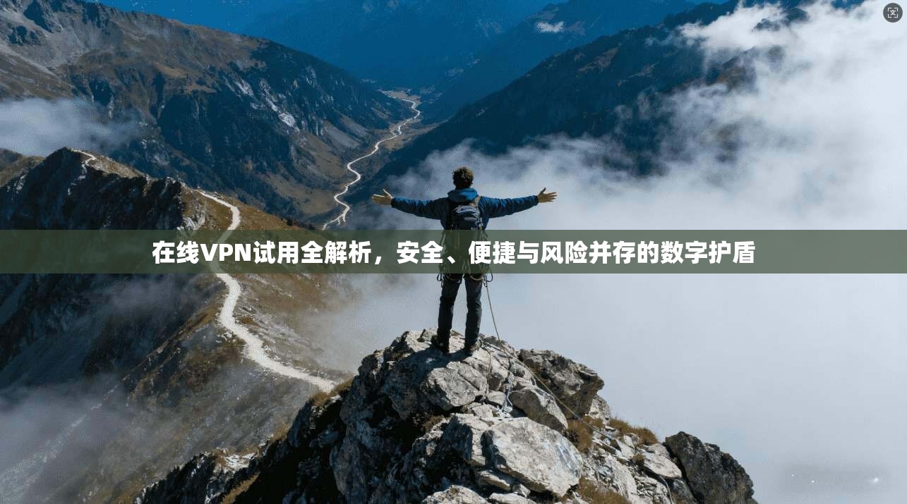 在线VPN试用全解析，安全、便捷与风险并存的数字护盾