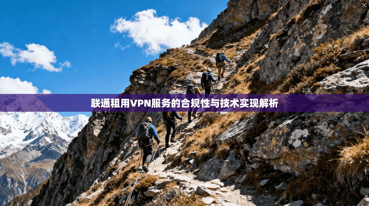 联通租用VPN服务的合规性与技术实现解析