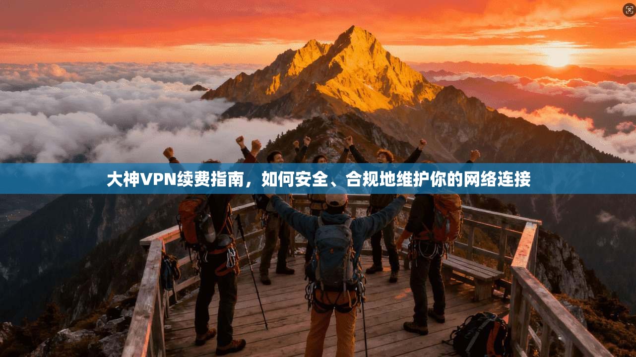大神VPN续费指南，如何安全、合规地维护你的网络连接