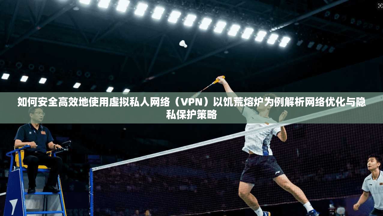 如何安全高效地使用虚拟私人网络(VPN)以饥荒熔炉为例解析网络优化与隐私保护策略 如何安全高效地使用虚拟私人网络(VPN)以饥荒熔炉为例解析网络优化与隐私保护策略