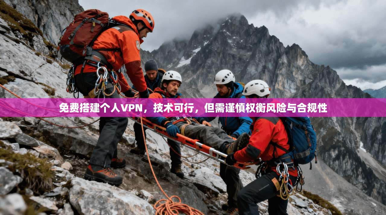免费搭建个人VPN，技术可行，但需谨慎权衡风险与合规性