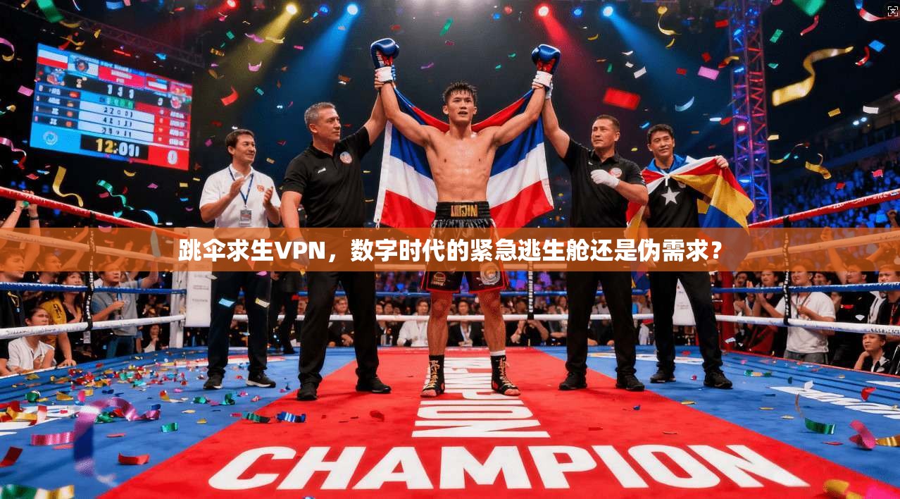 跳伞求生VPN,数字时代的紧急逃生舱还是伪需求? 跳伞求生VPN,数字时代的紧急逃生舱还是伪需求?