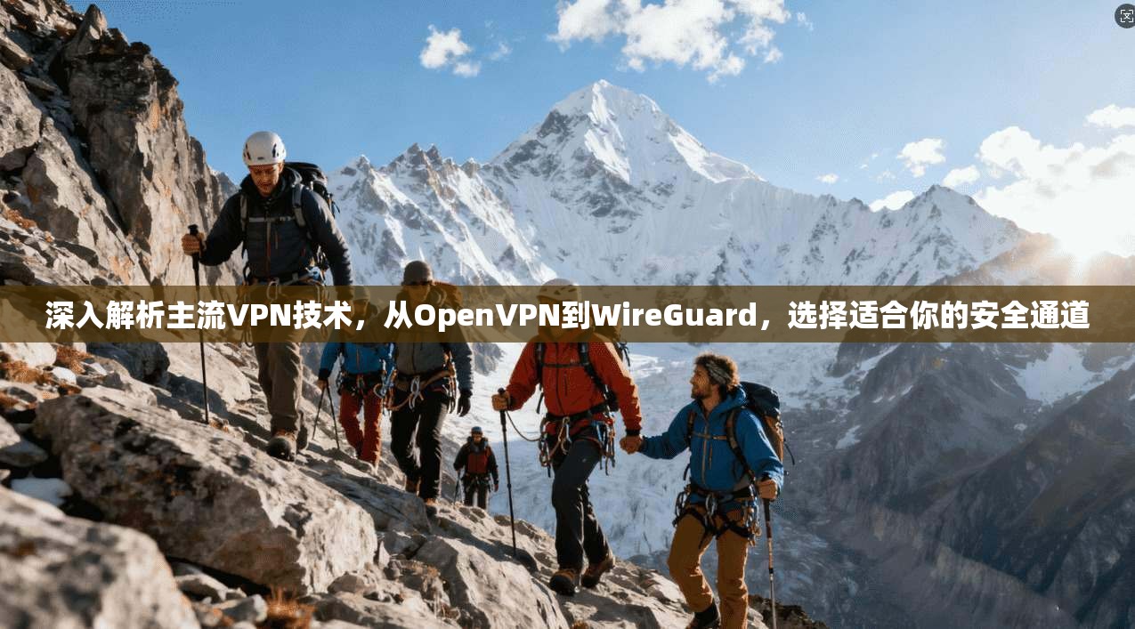 深入解析主流VPN技术，从OpenVPN到WireGuard，选择适合你的安全通道