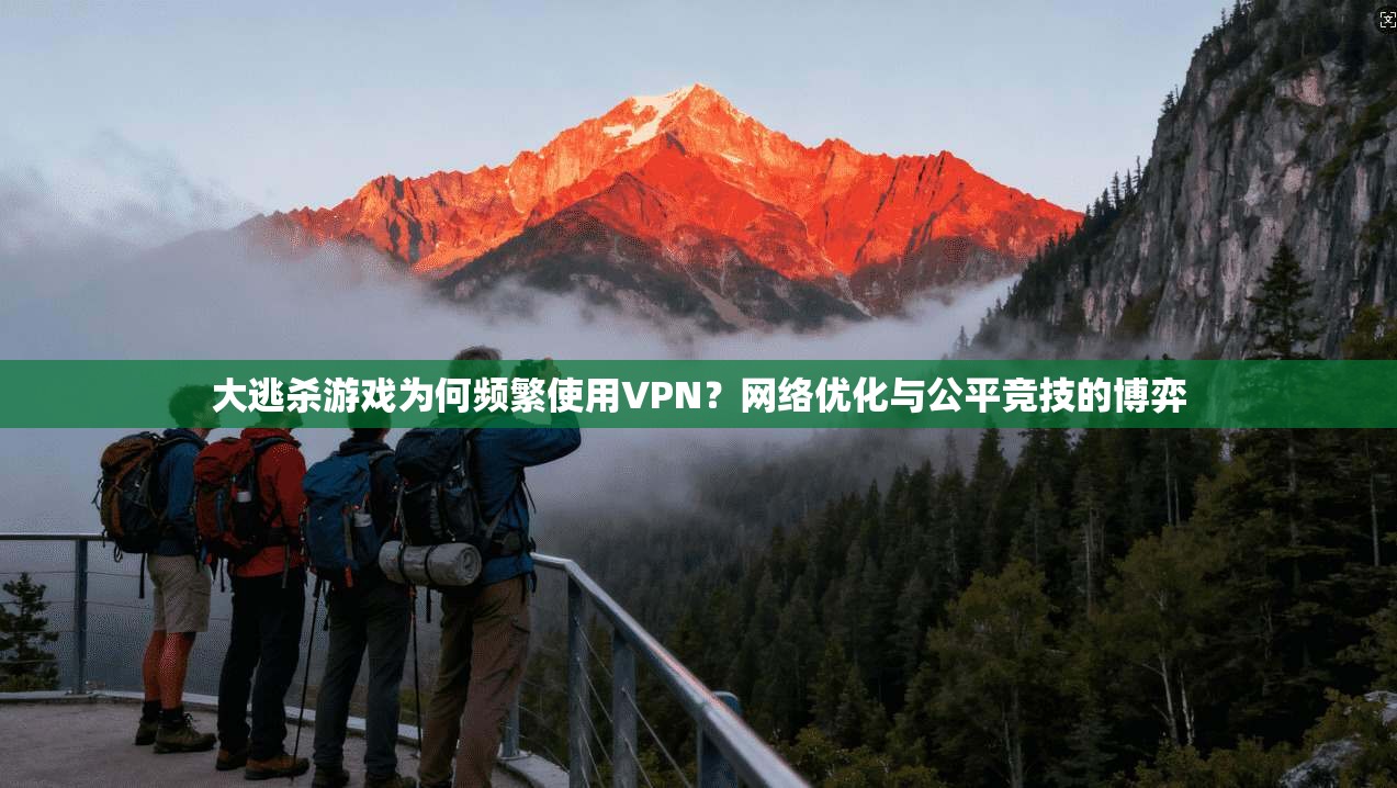 大逃杀游戏为何频繁使用VPN？网络优化与公平竞技的博弈