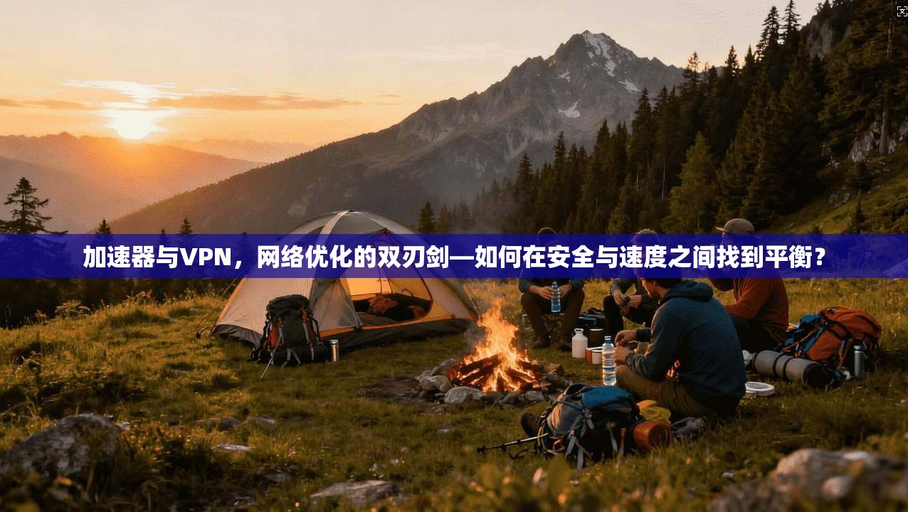 加速器与VPN，网络优化的双刃剑—如何在安全与速度之间找到平衡？