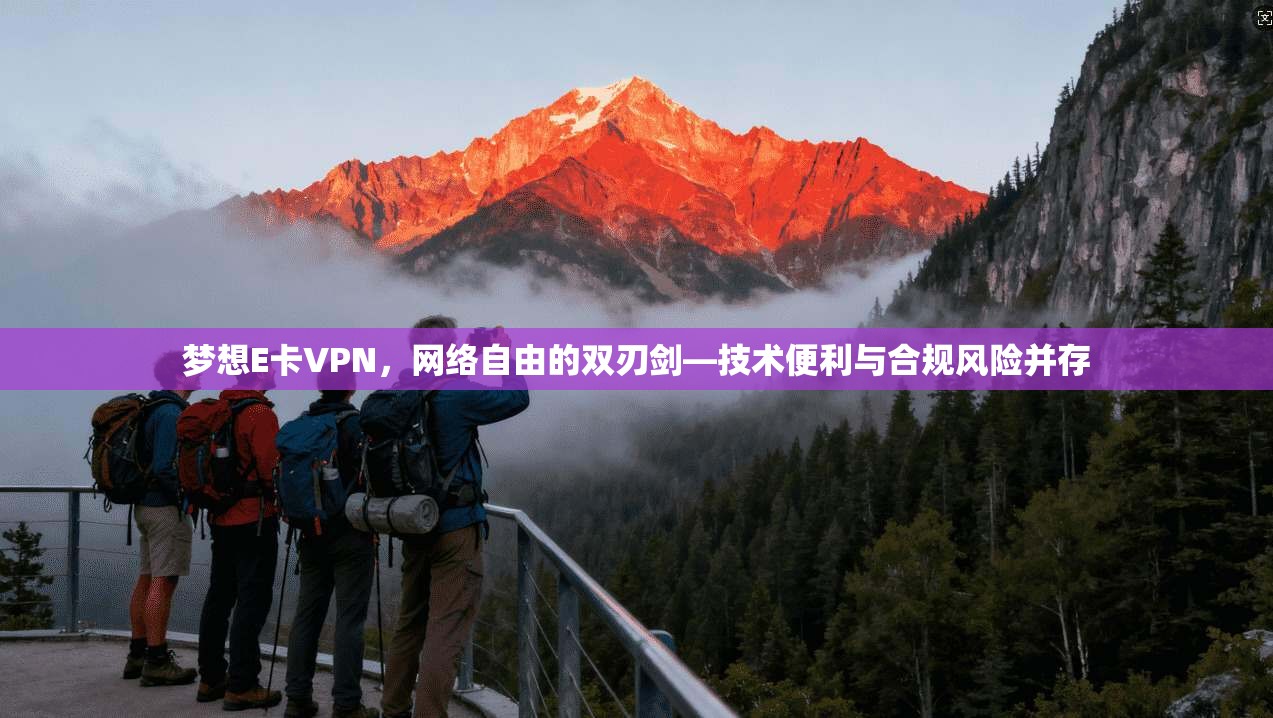 梦想E卡VPN，网络自由的双刃剑—技术便利与合规风险并存