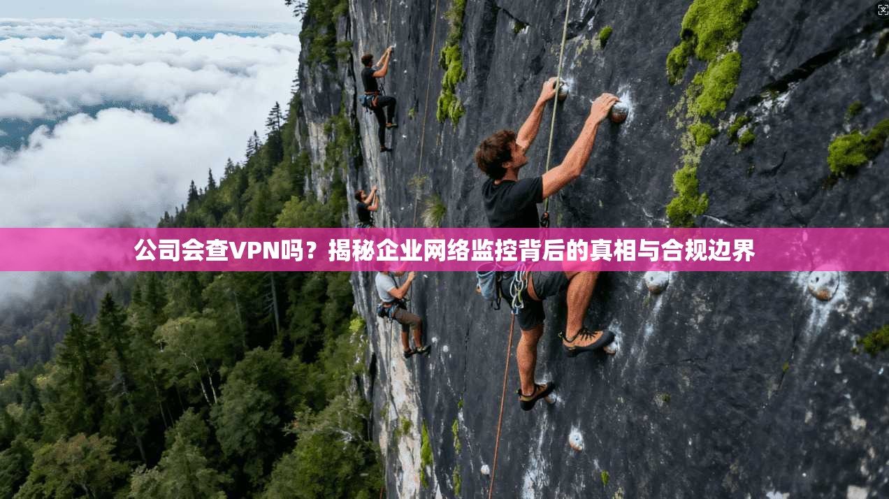 公司会查VPN吗？揭秘企业网络监控背后的真相与合规边界