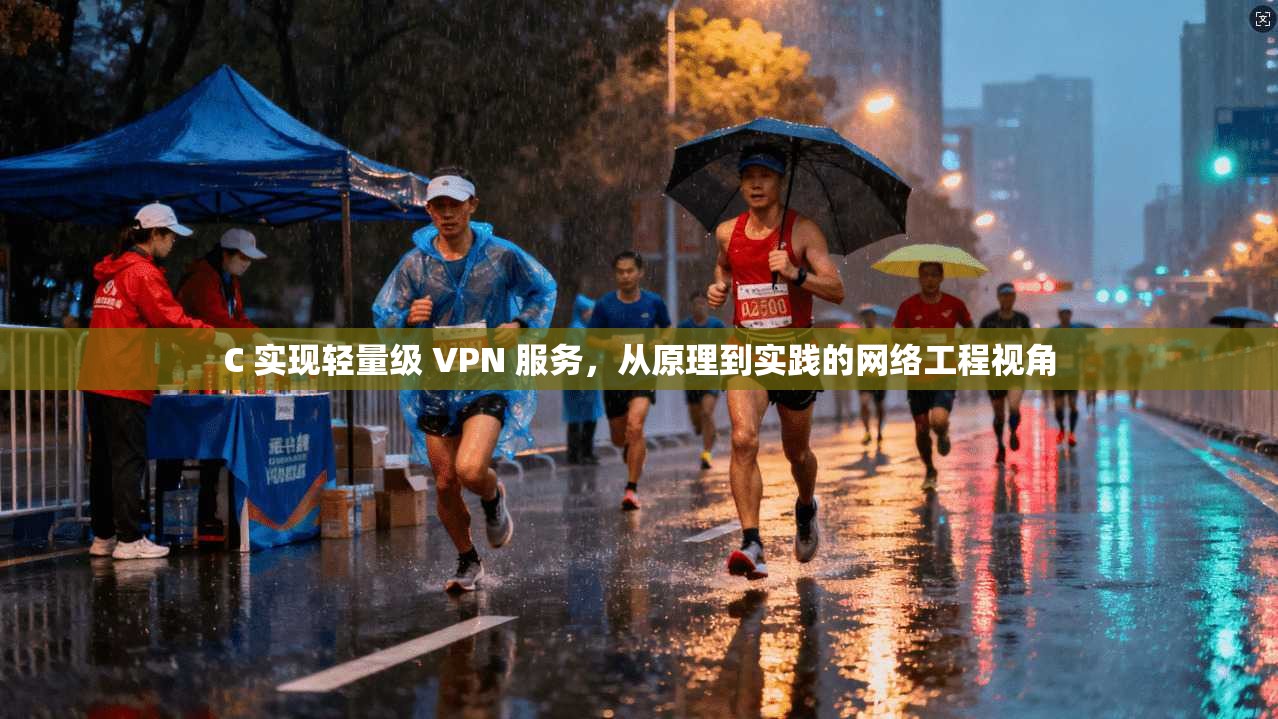 C 实现轻量级 VPN 服务，从原理到实践的网络工程视角