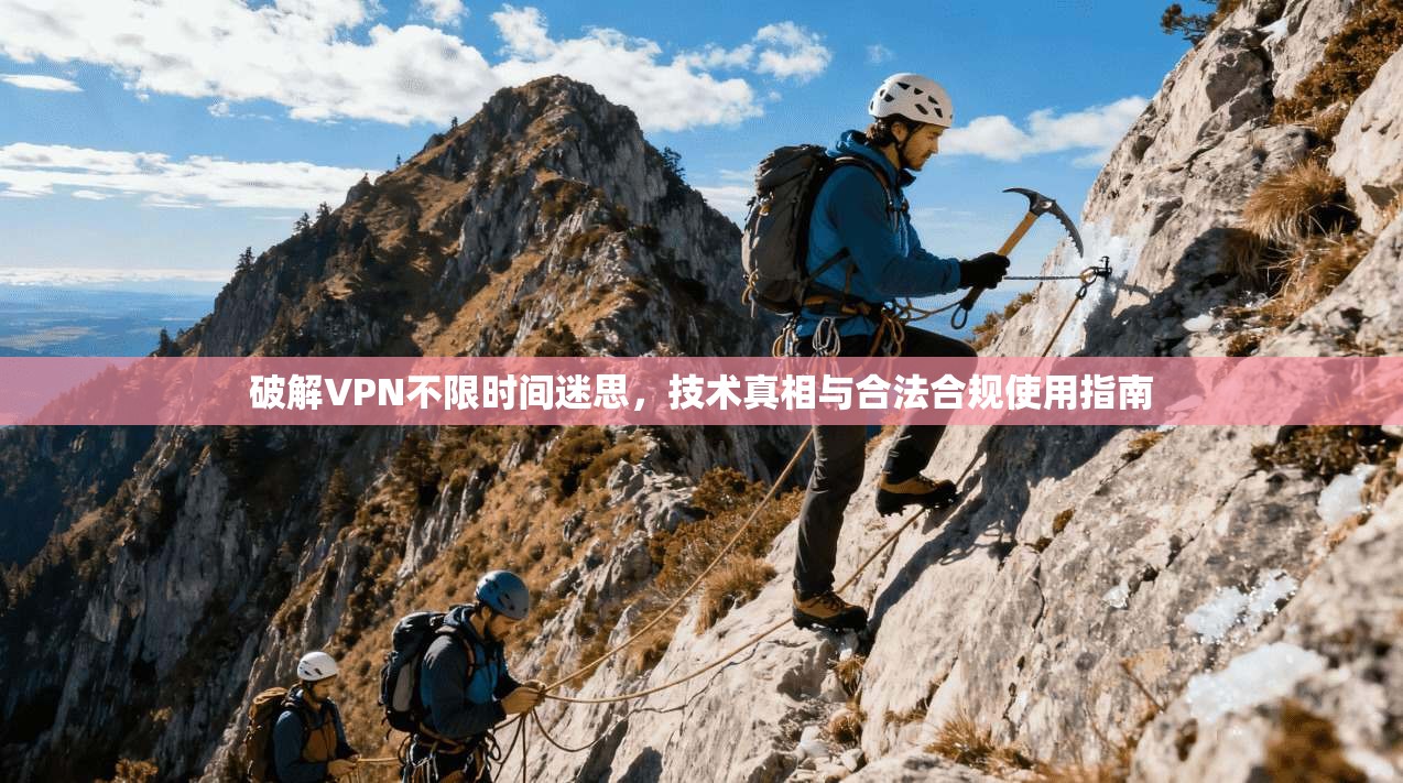 破解VPN不限时间迷思，技术真相与合法合规使用指南