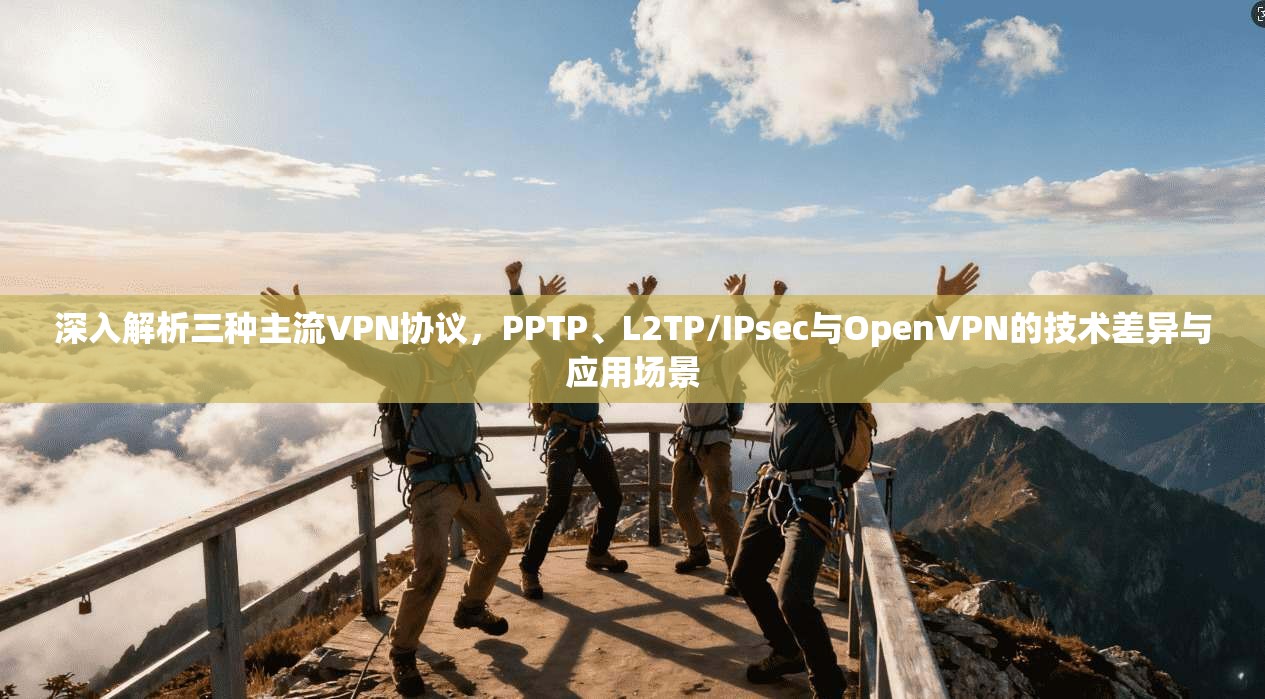 深入解析三种主流VPN协议，PPTP、L2TP/IPsec与OpenVPN的技术差异与应用场景