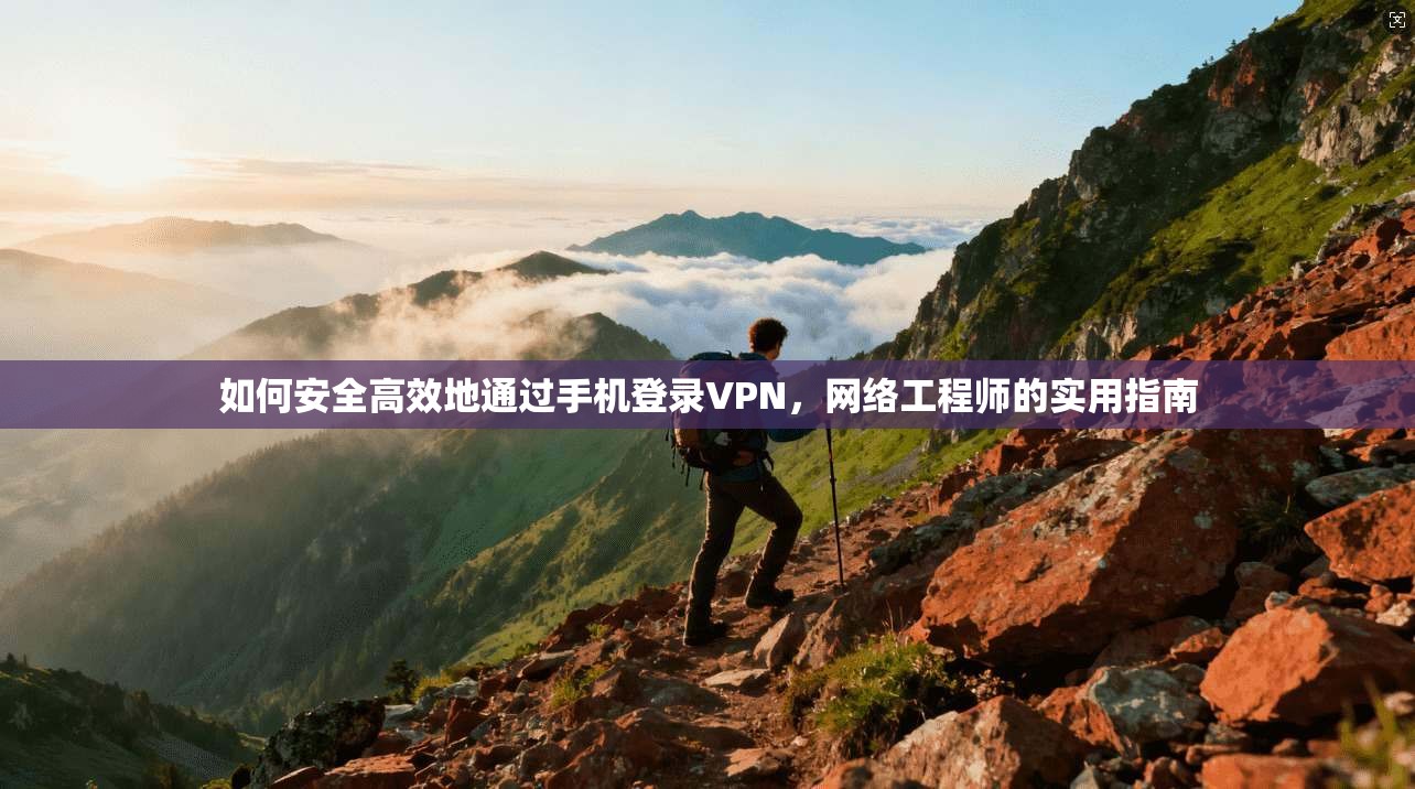 如何安全高效地通过手机登录VPN，网络工程师的实用指南