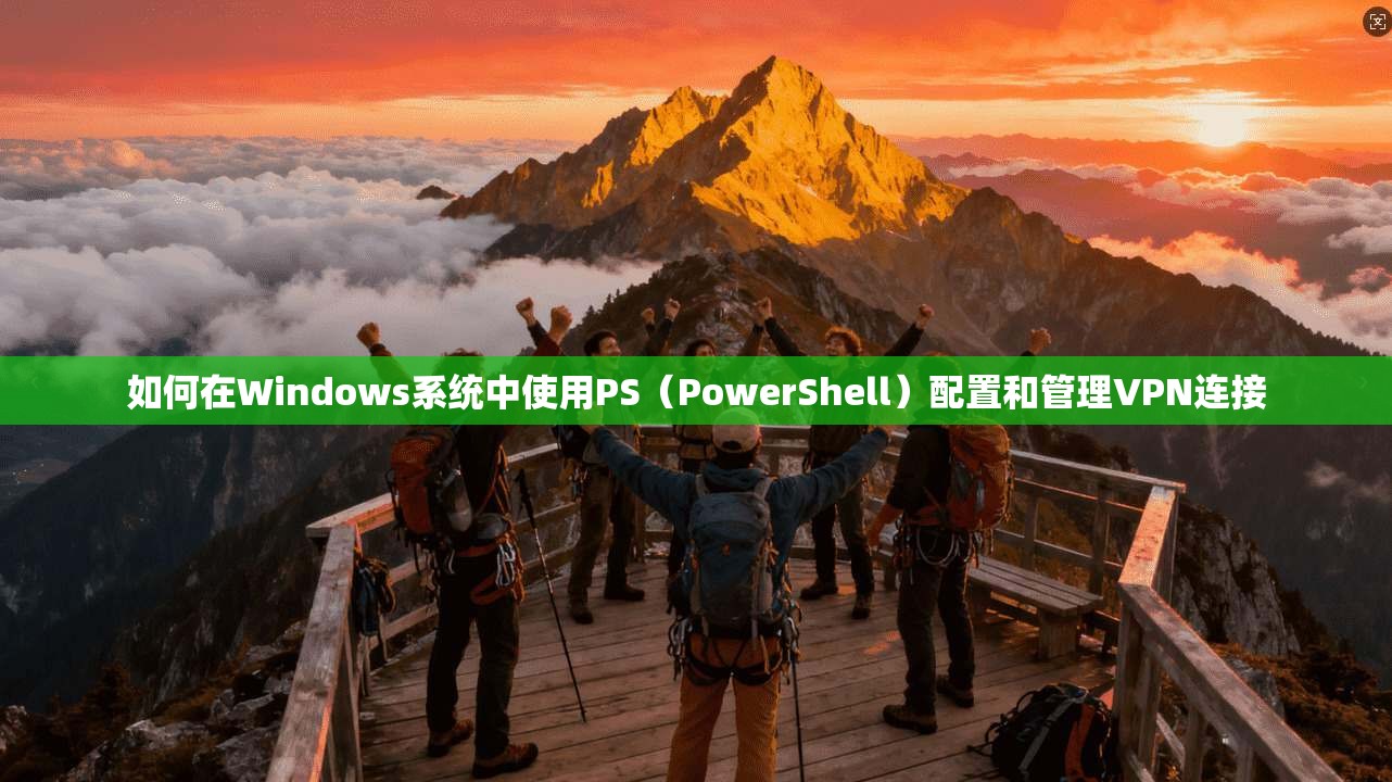 如何在Windows系统中使用PS(PowerShell)配置和管理VPN连接 如何在Windows系统中使用PS(PowerShell)配置和管理VPN连接