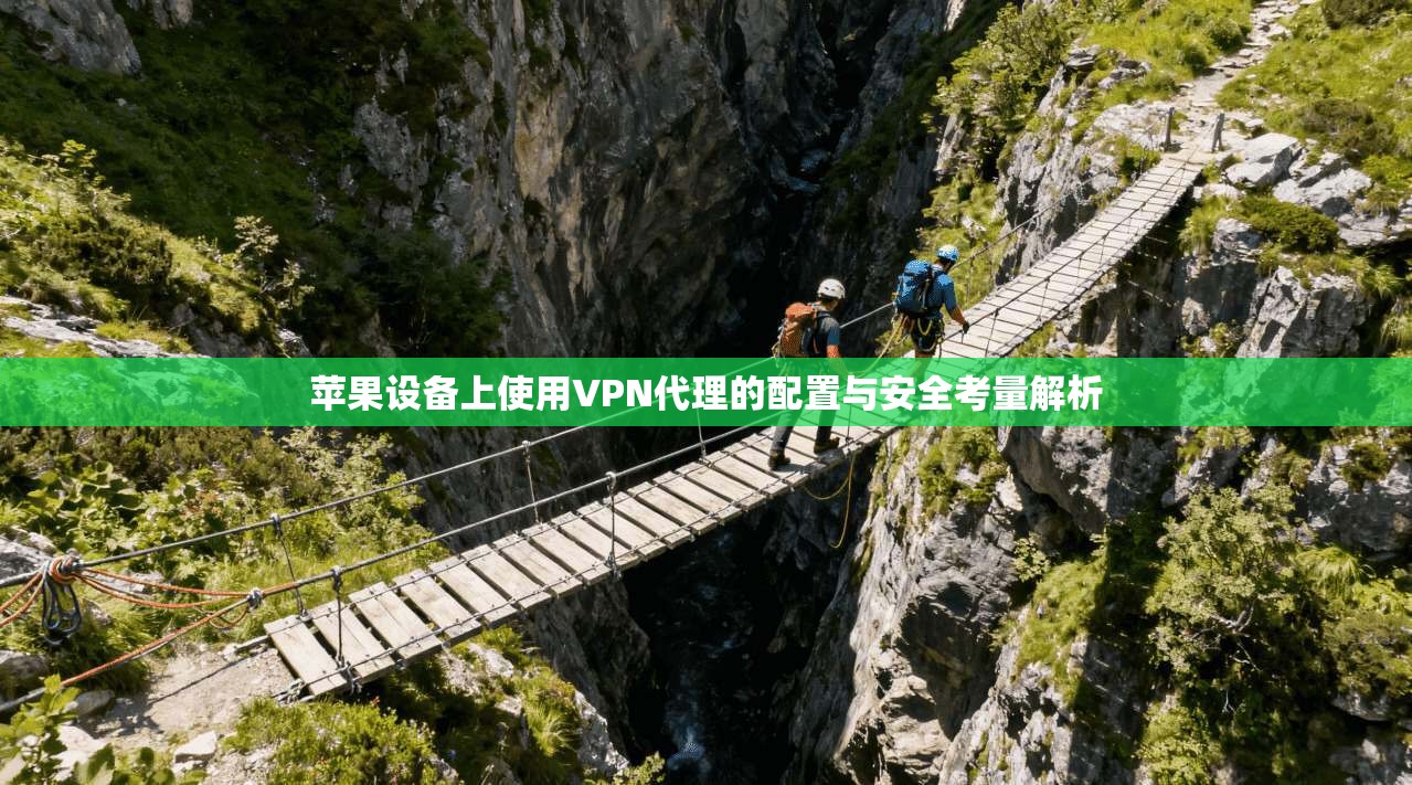 苹果设备上使用VPN代理的配置与安全考量解析