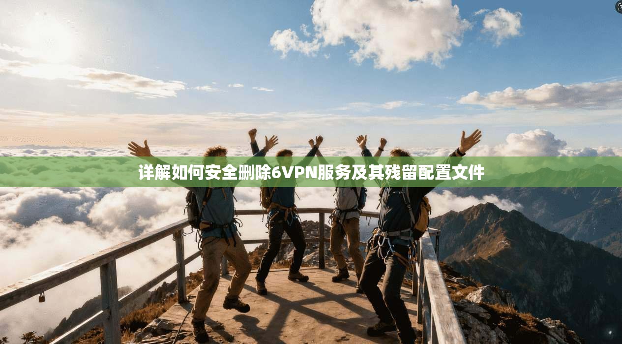 详解如何安全删除6VPN服务及其残留配置文件