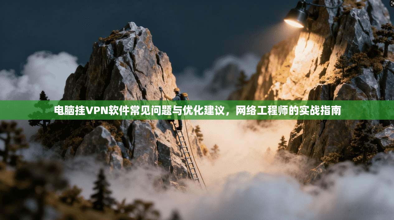 电脑挂VPN软件常见问题与优化建议，网络工程师的实战指南