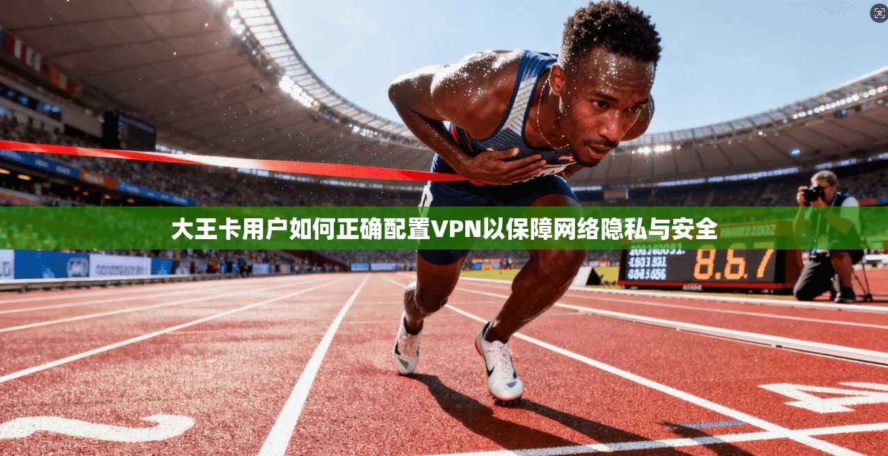 大王卡用户如何正确配置VPN以保障网络隐私与安全