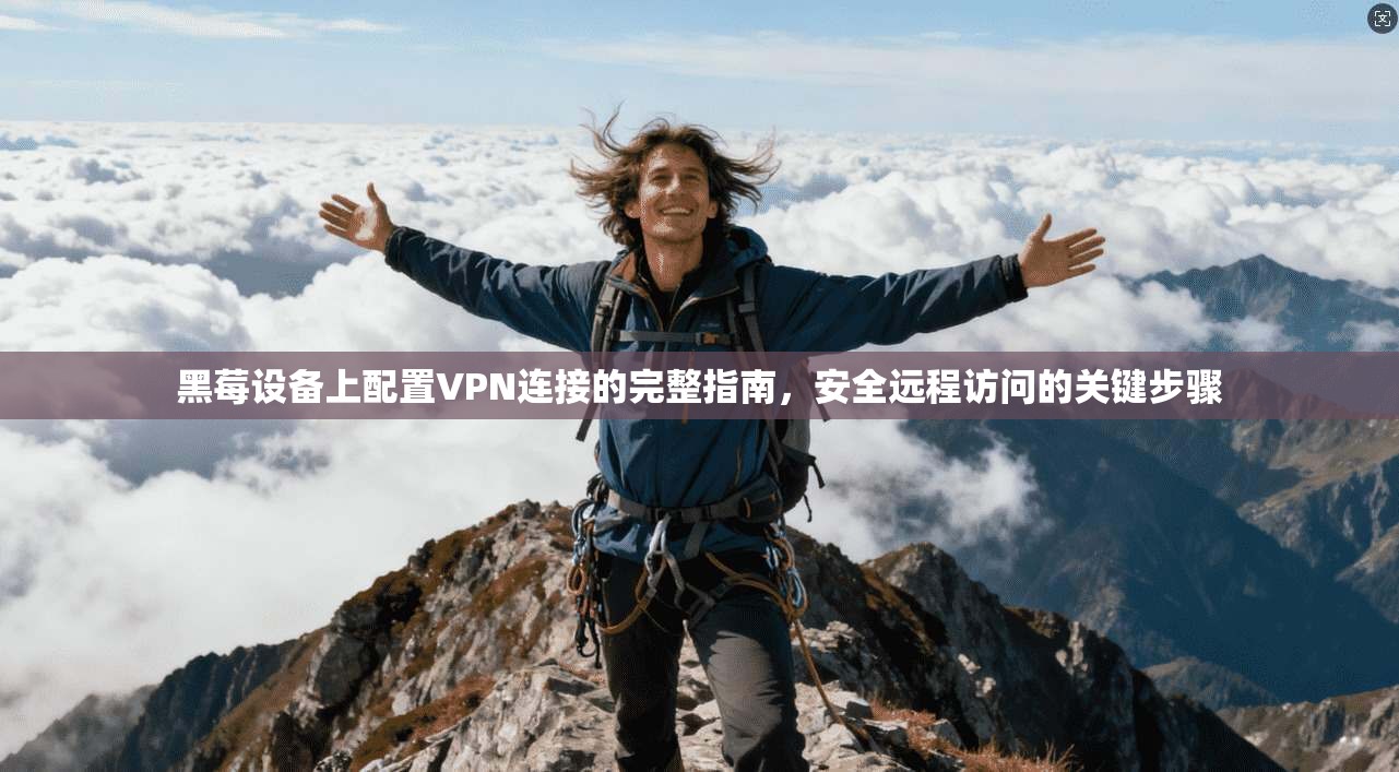 黑莓设备上配置VPN连接的完整指南，安全远程访问的关键步骤